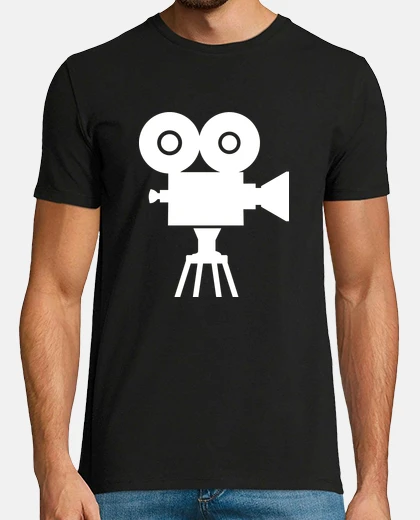 Camiseta cámara de cine
