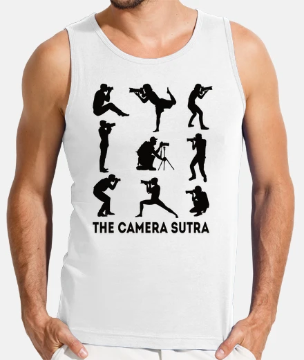 Camiseta cámara sutra fotógrafo fotógrafo