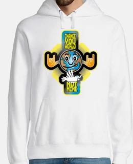 cambia il you world - not mine t-shirt peace