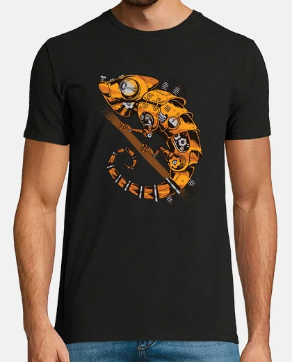 Tee-shirt caméléon punk à steam