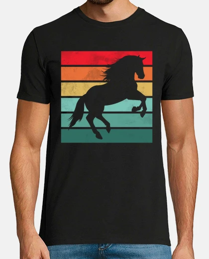 T-shirt camicia da equitazione per ragazze vint