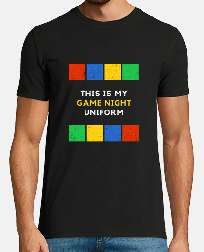 T-shirt camicia da notte di gioco