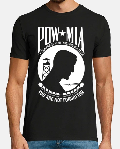 T-shirt camicia mod.3 pow-mia