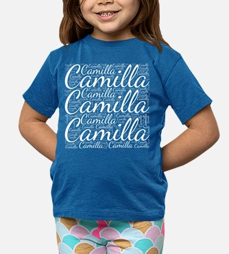 T shirt bambino camilla tostadora