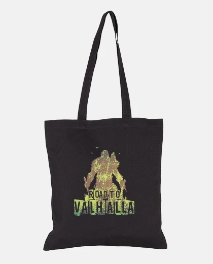 Bolsa camino a valhalla - guerrero vikingo nó
