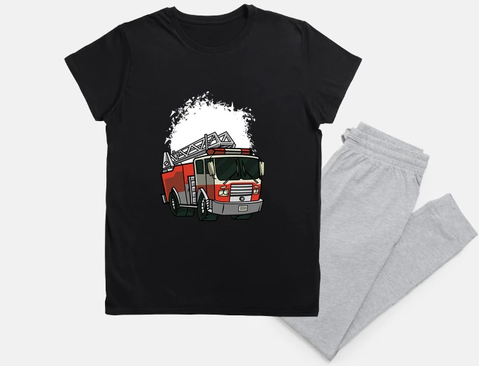Pigiama camion dei pompieri pompiere di Parigi