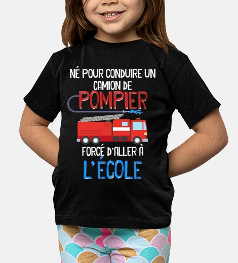 Abbigliamento camion dei pompieri regalo figlio