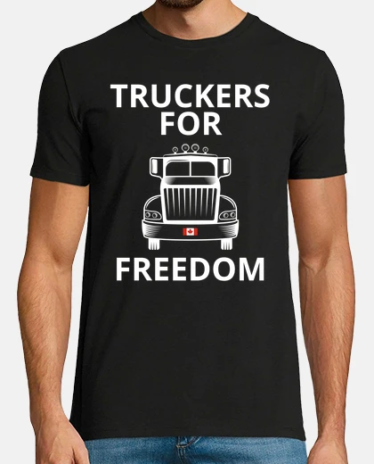 T-shirt camionisti per la libertà