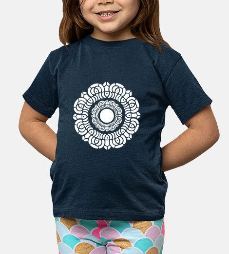 Ropa camisa blanca niños de loto