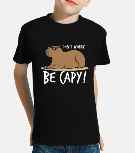Ropa camisa capybara no te preocupes ser cap