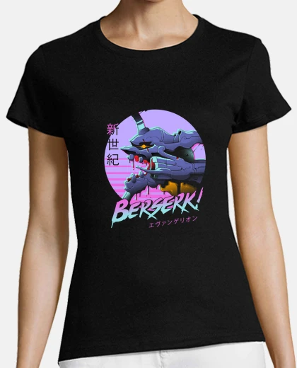 Camiseta camisa de berserk para mujer