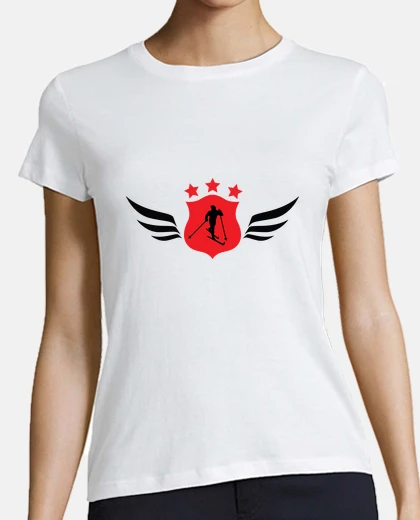 Playera camisa de esquí - snowboard - montaña