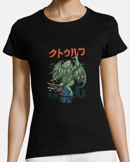 Playera camisa kongthulhu para mujer