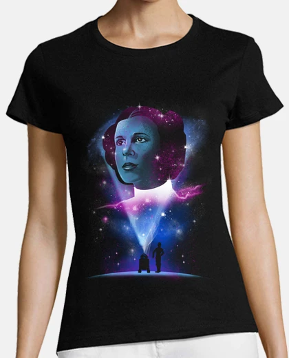 Playera camisa para mujer princesa galáctica