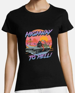 camisa carretera al infierno para mujer