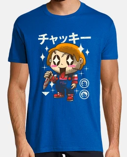 camisa de la muñeca del kawaii para hombre