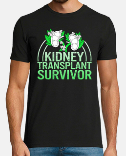 camisa de sobreviviente de trasplante de riñón conciencia de donación de órganos cirugía de órganos 