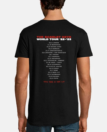 Camiseta - The Coterie on tour