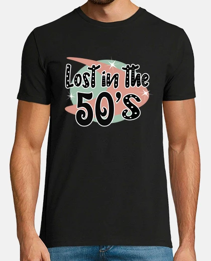 Camiseta Camiseta 1950s Rockabilly Retro Rock