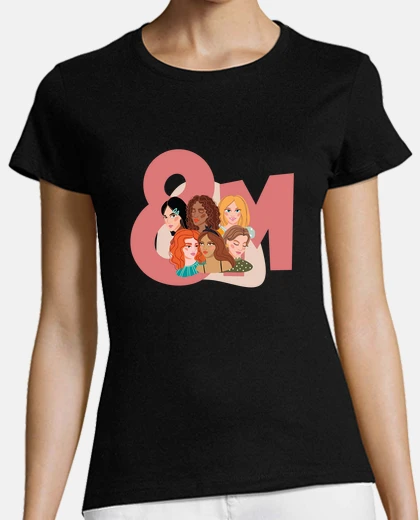 CAMISETA 8 MARZO MUJERES
