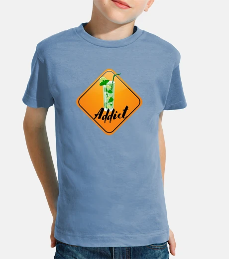 Ropa camiseta adicto al mojito