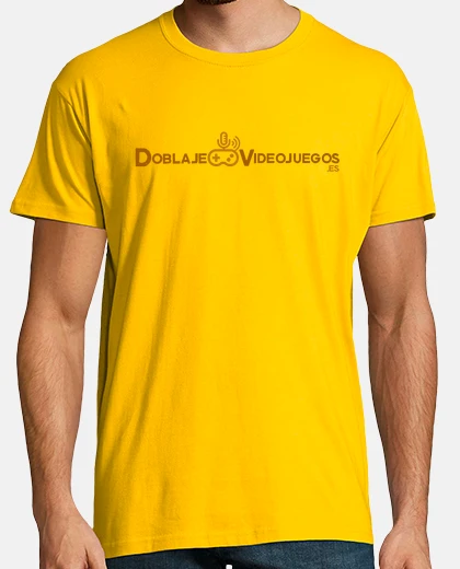 Camiseta amarilla con logo