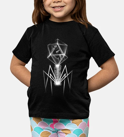 Ropa camiseta bacteriófago