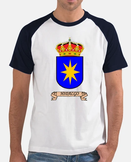 Camiseta Camiseta beisbol Escudo Apellido Hidalgo