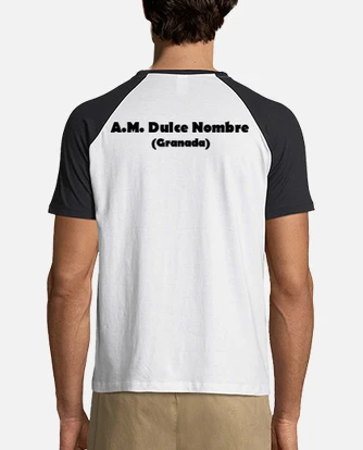 Camiseta bicolor hombre hotsell
