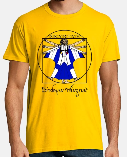 Camiseta Camiseta Birdman Wingsuit mod.2