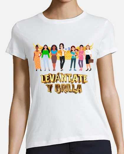 Camiseta blanca con mangas negras