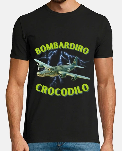 camiseta bombardiro crocodilo