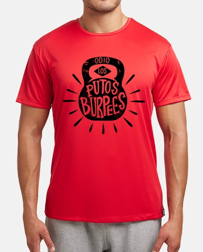 Camiseta camiseta burpees humor