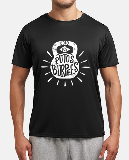 Camiseta camiseta BURPEES negra
