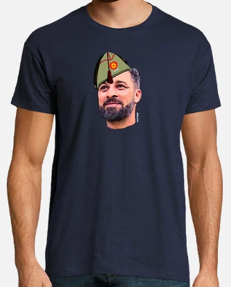 Camiseta cayetano dibujo abascal con chapiri laTostadora