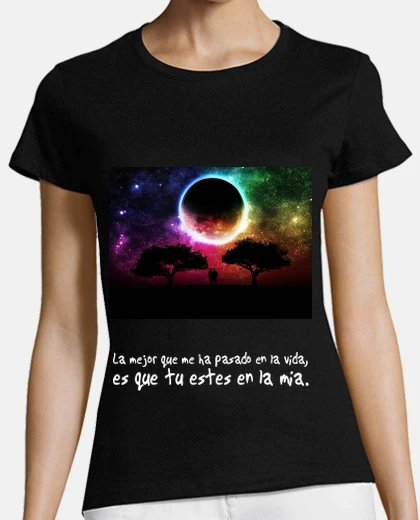 Playera Camiseta chica El corazón
