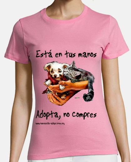 Playera Camiseta chica, está en tus manos