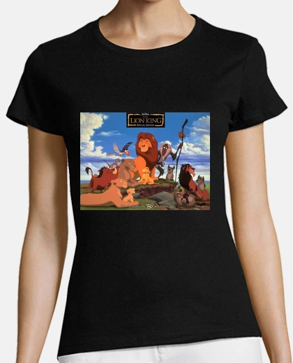 Playera Camiseta chica, rey león