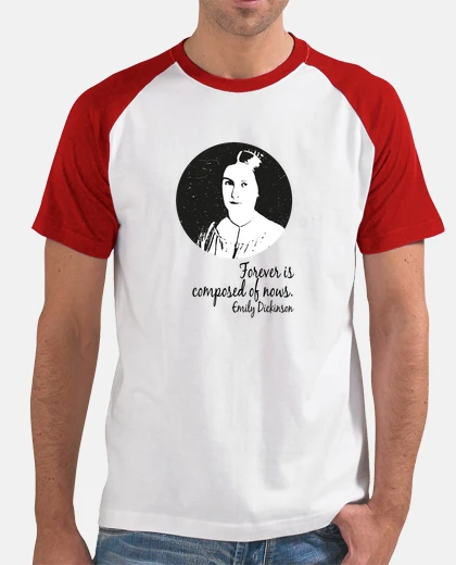 Camiseta Camiseta Chico Bicolor Forever Emily Dickinson