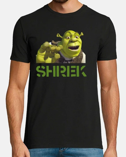 Playera Camiseta chico Shrek