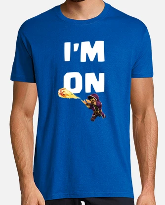 Playera camiseta clash royale i m on fire laTostadora Mexico