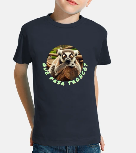 Ropa Camiseta clásica para niños LEMUR TRONCO