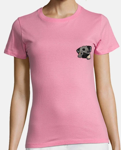 Playera Camiseta corte regular color rosa