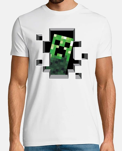 Camiseta Camiseta Creeper Minecraft