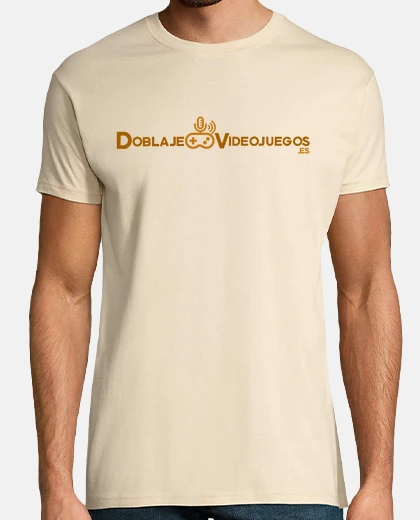 Camiseta crema con logo