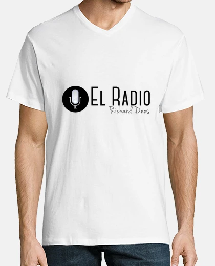Camiseta Camiseta cuello en pico El Radio Oficial Hombre