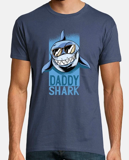 Camiseta Camiseta Daddy Shark