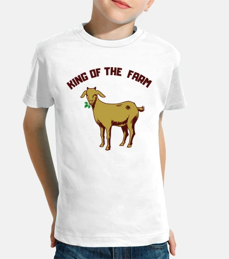 Ropa camiseta de cabra