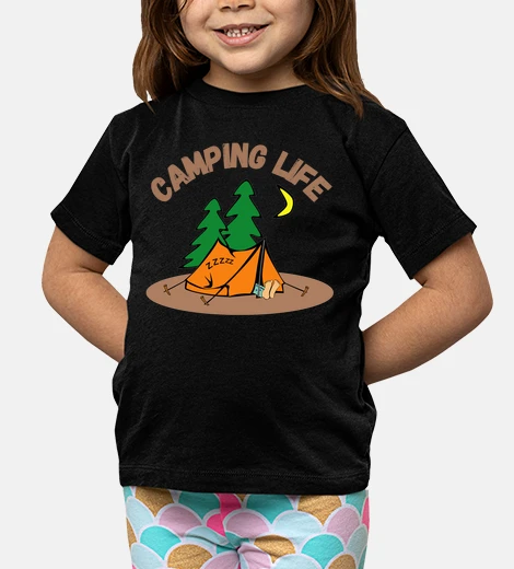 Ropa camiseta de camping