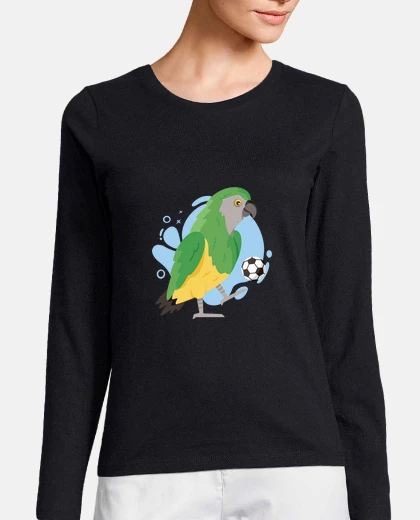 Playera camiseta de fan de brasil de manga larga para mujer, equipo de brasil de la copa mundial 22, grupo g
